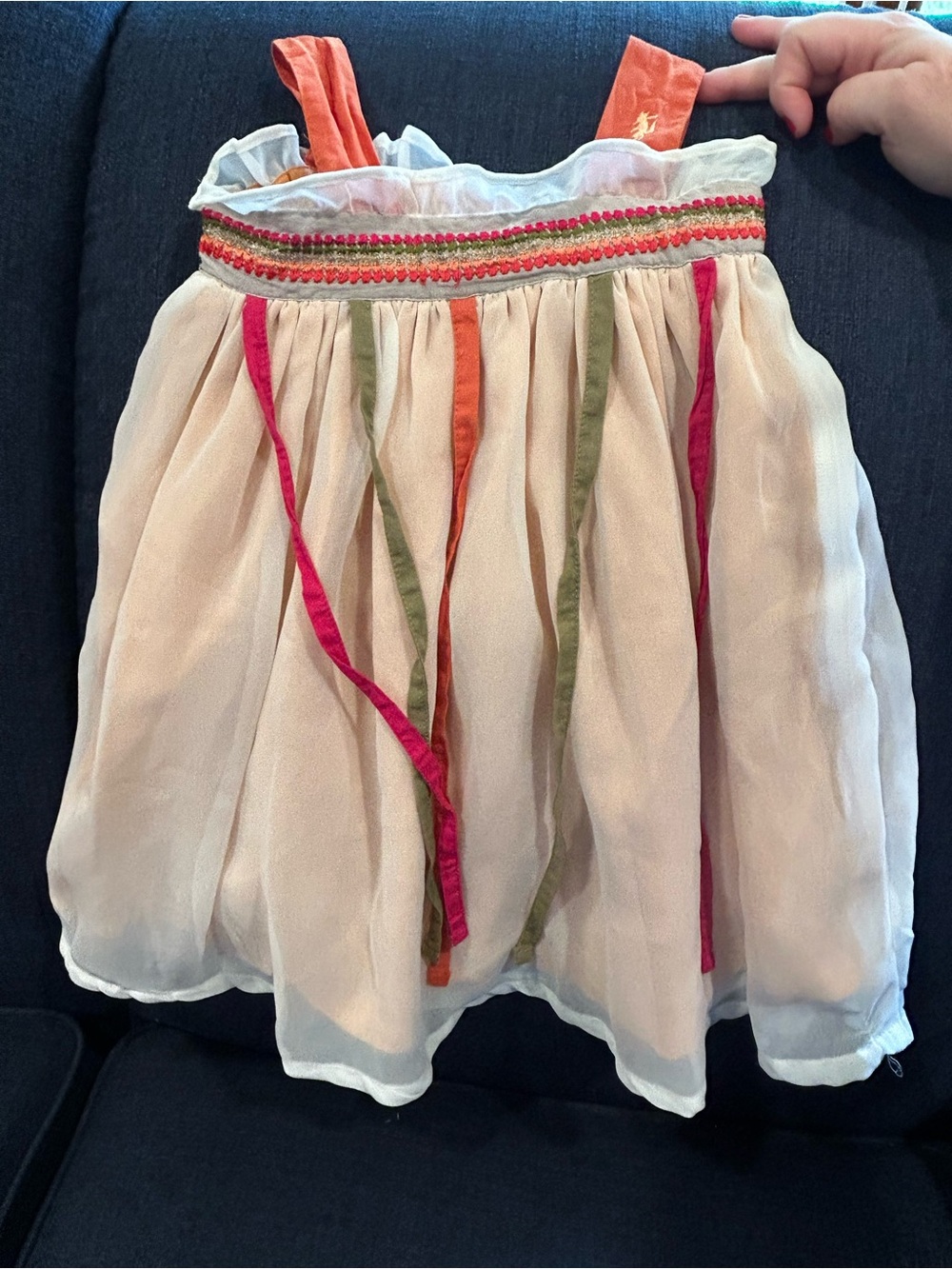 Well Dressed Wolf Daydreamer Maddie Dress with Colorful Ribbon Trim